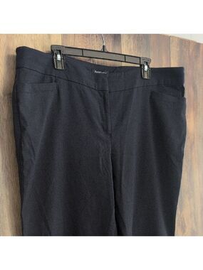 Relativity Navy Blue Cropped Women's Dress Pants 18W            C105
